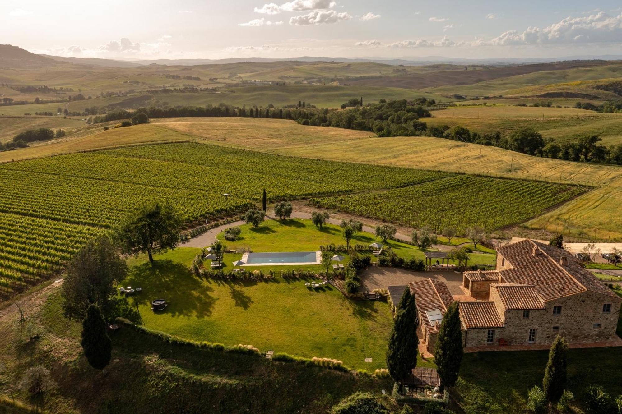 Villa Sce Quiríc San Quirico dʼOrcia Exterior foto