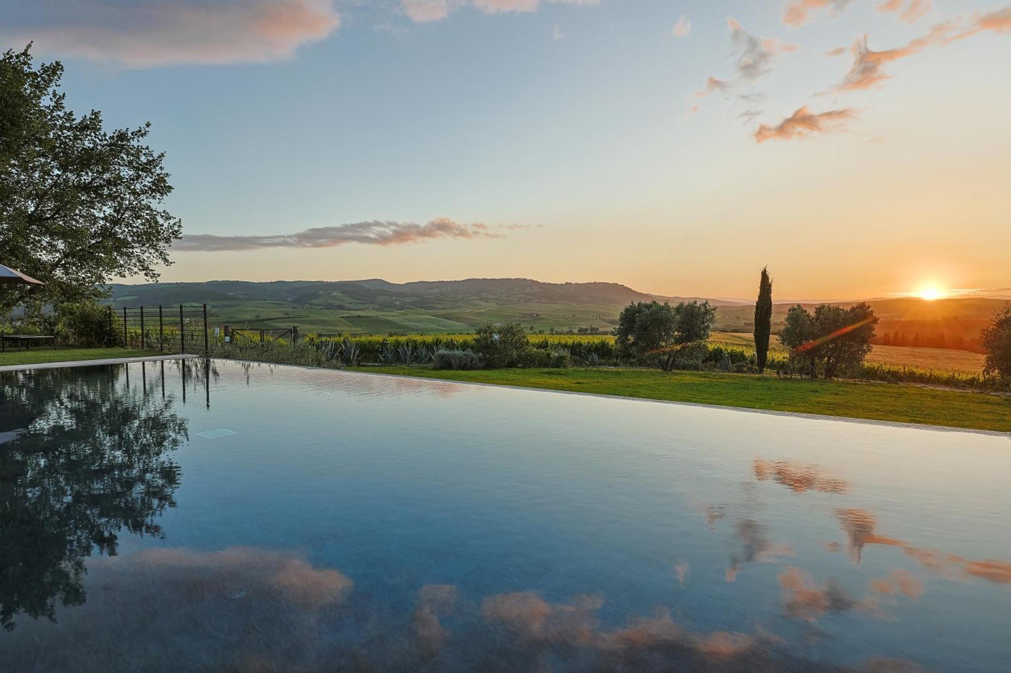 Villa Sce Quiríc San Quirico dʼOrcia Exterior foto